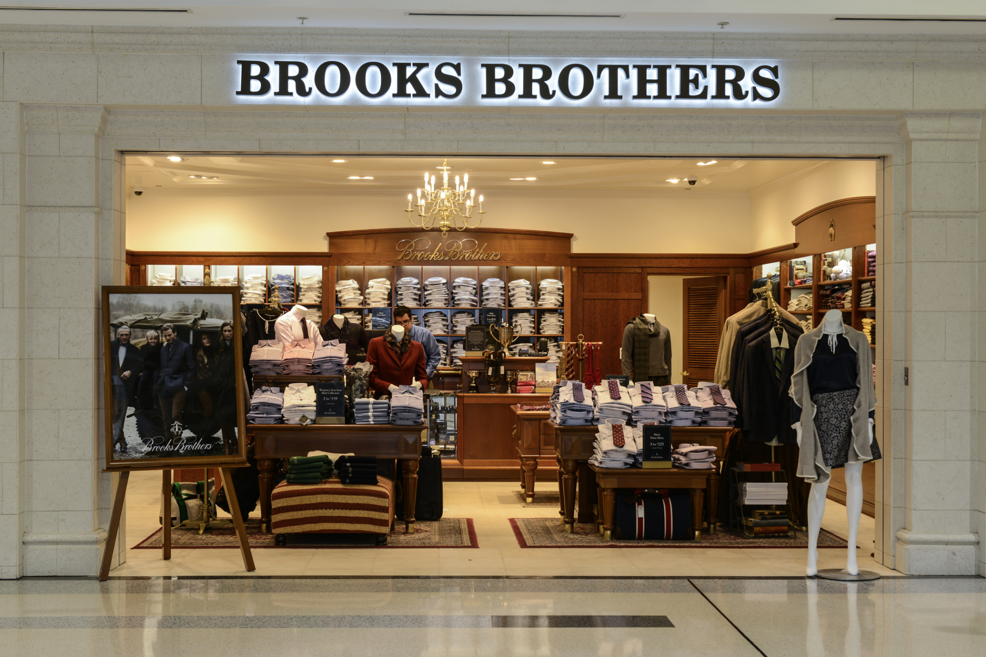 Brooks Brothers - Winter Construction