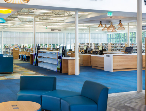 Raised Floor Improves Library’s Efficiency